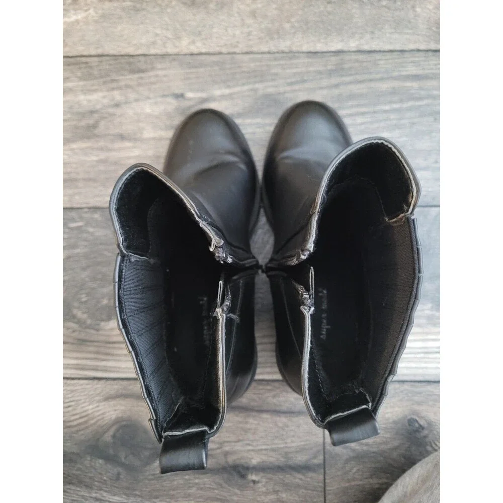 Super Made Side Zip Boots Womens Size 38 Black 3